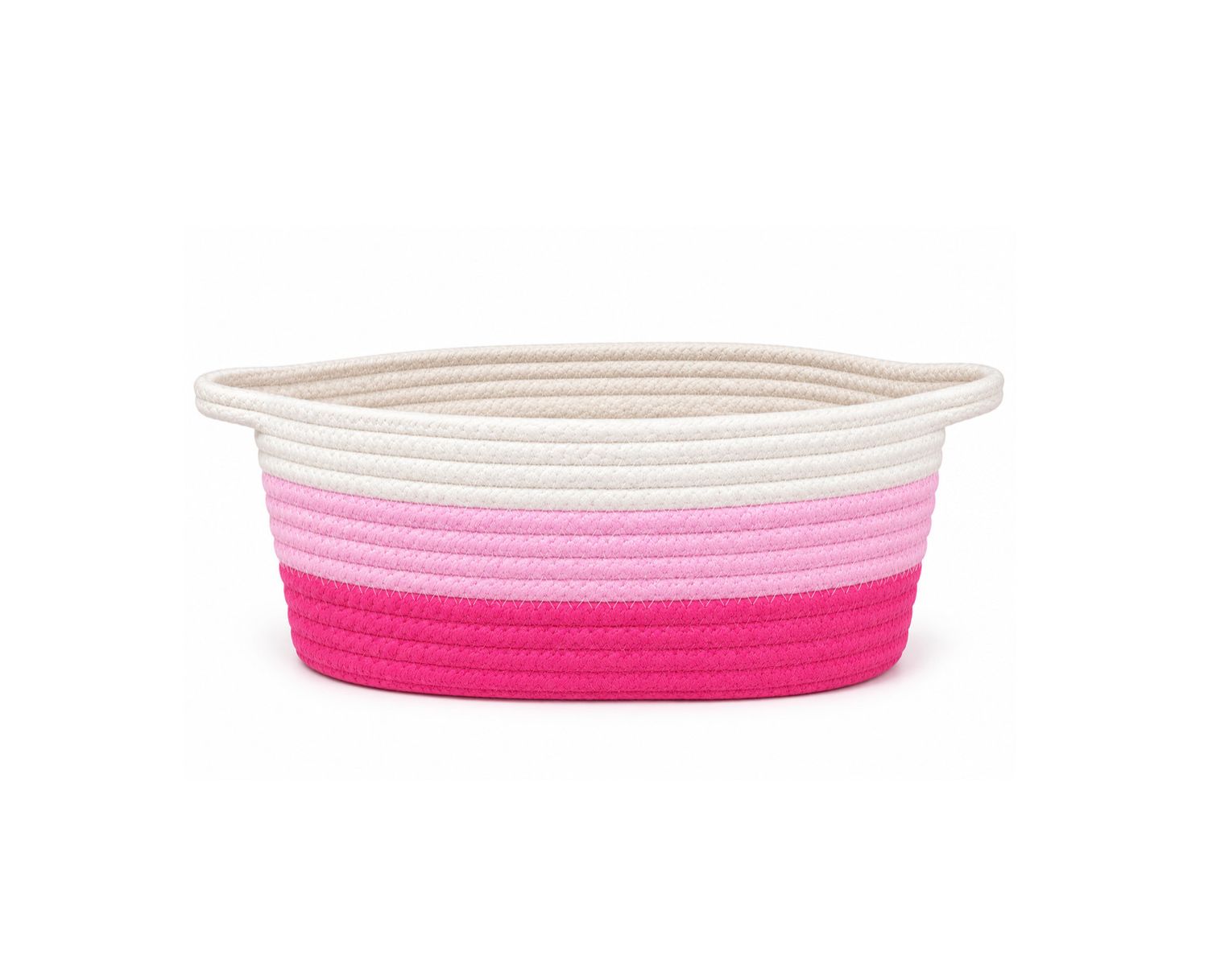 14" x 9" PINK ROPE BASKET (SMALL) REG $6.99