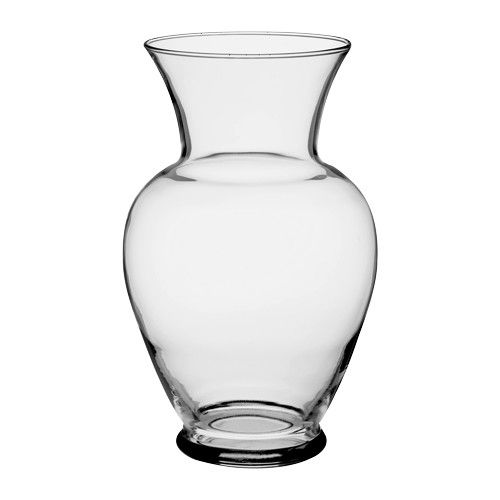 10.5"H x 5.25" SPRING GARDEN, CLASSIC URN, Color: CLEAR