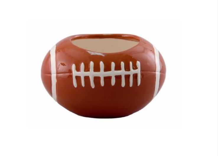 3.5" H x 4" W Football Planter