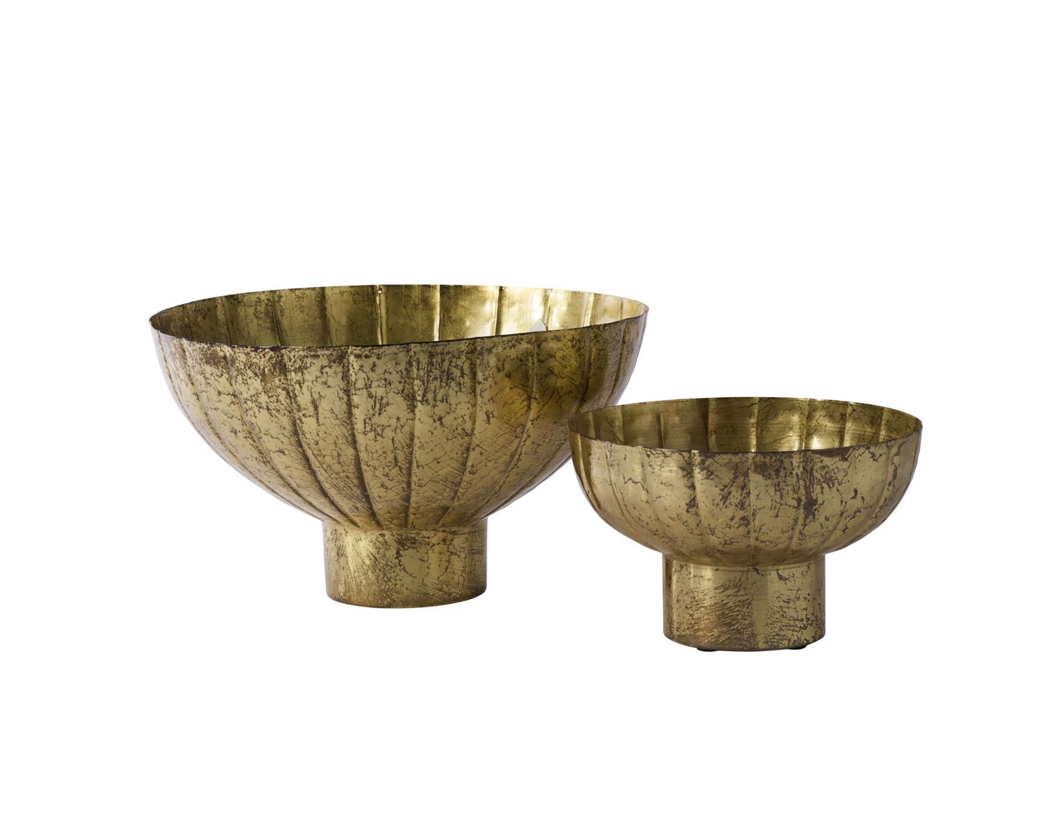 GOLDEN SHINE FOOTED COMPOTE BOWL