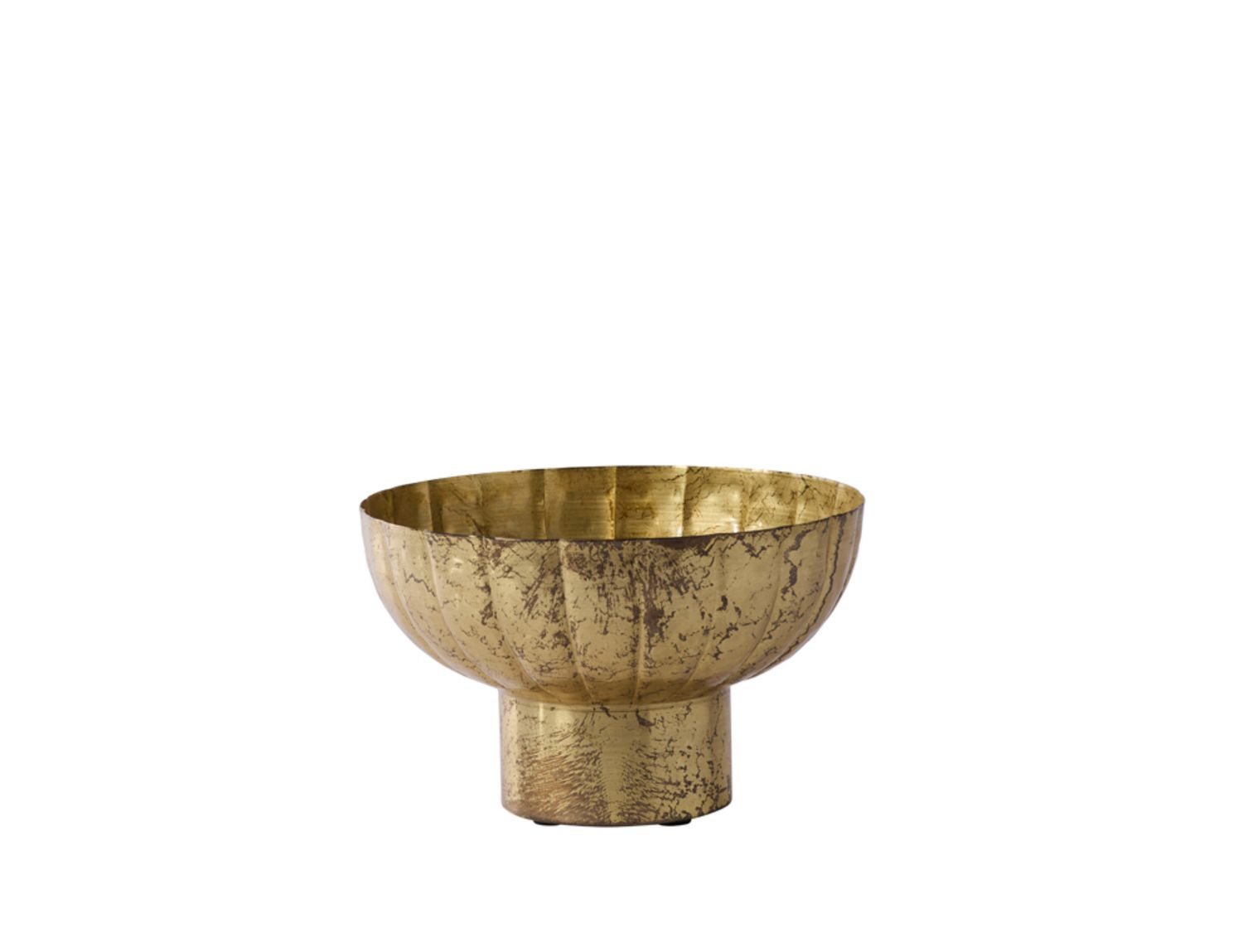 GOLDEN SHINE FOOTED COMPOTE BOWL, Size: 5.25"H X 8.75" (SKU-77686.40 PK12)