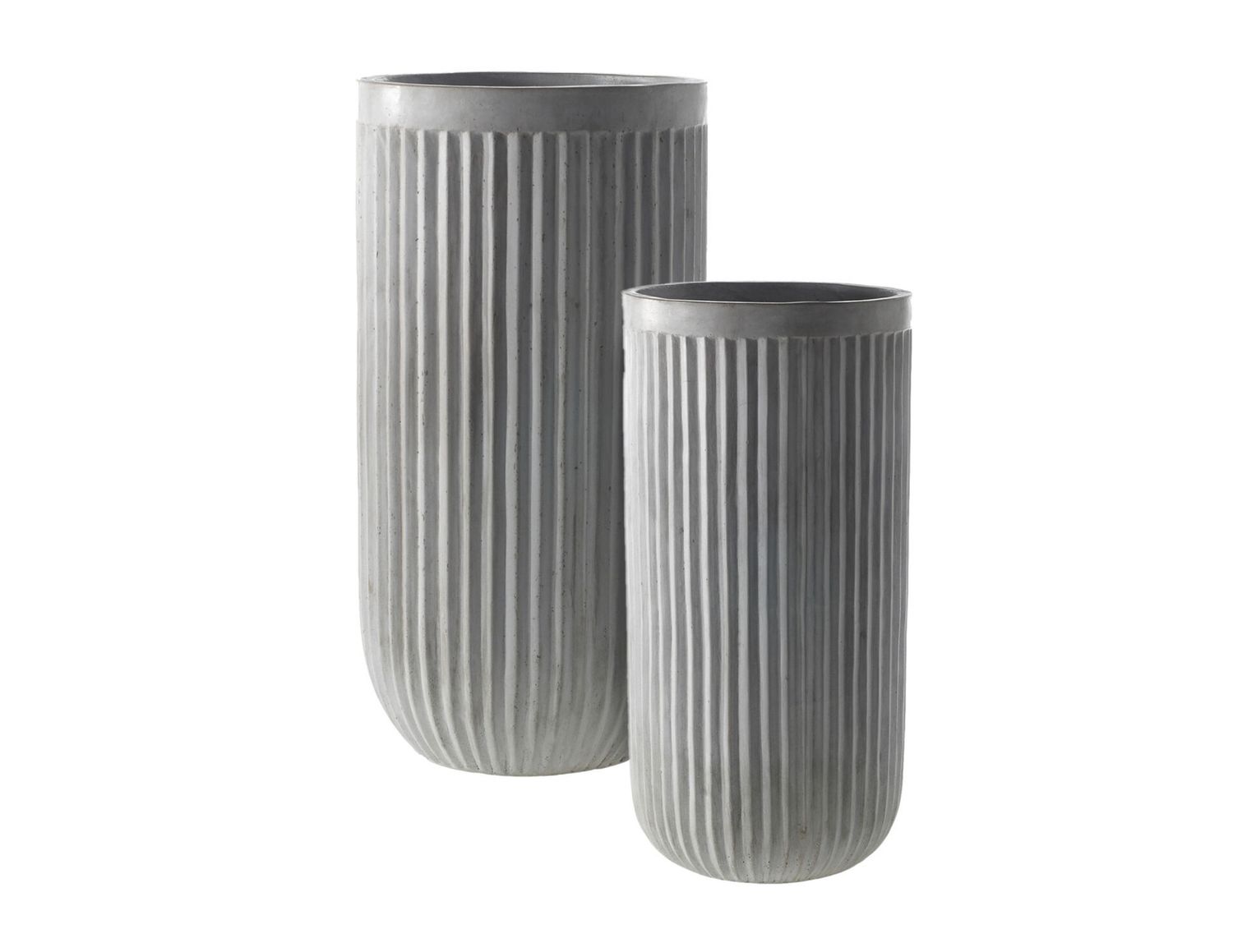 GREY CONCRETE OAKLAND PLANTER