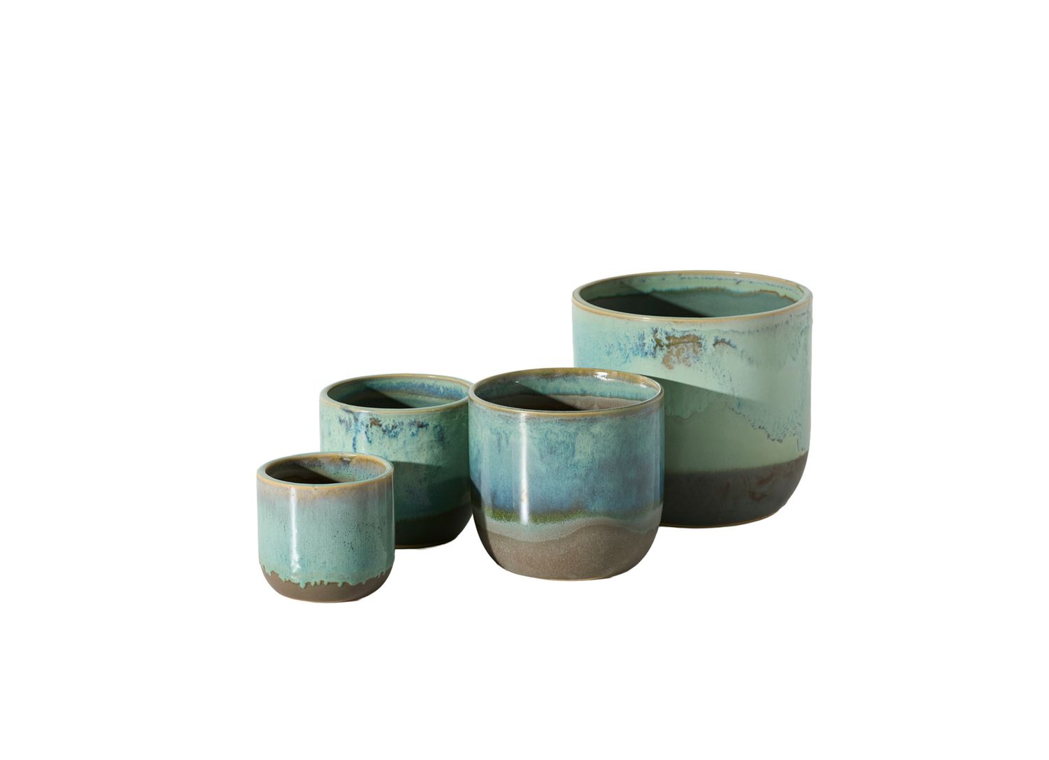 GREEN CERAMIC CARIBE POT