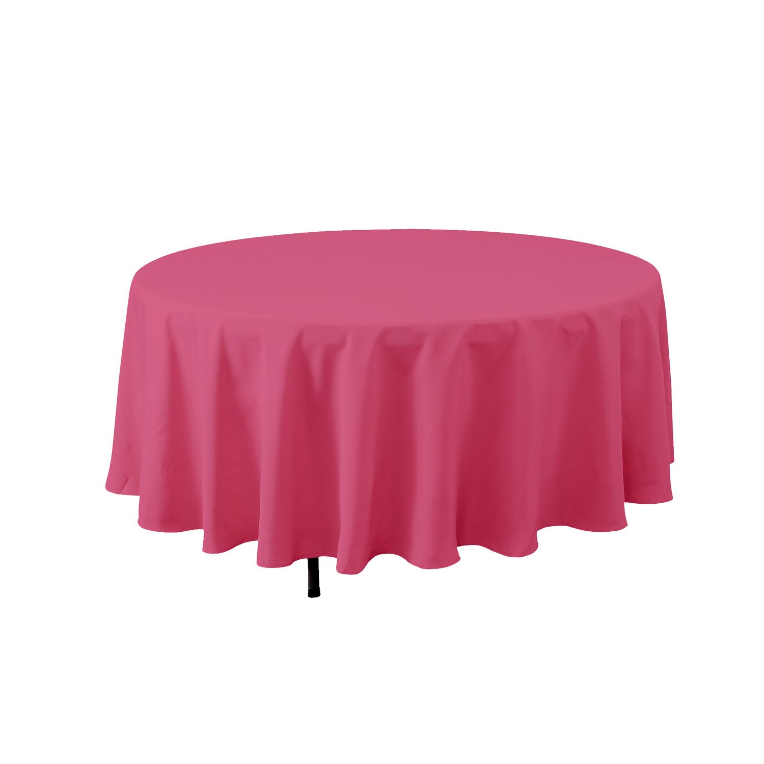 90'' ROUND MAGENTA POLYESTER TABLECOVER reg $17.99