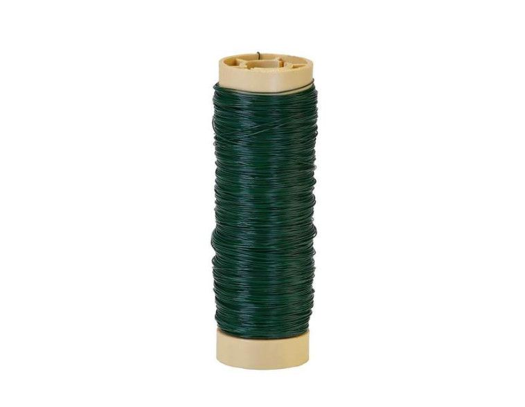 GREEN SPOOL FLORAL WIRE GUAGE, Size: 21G sku 33-28011