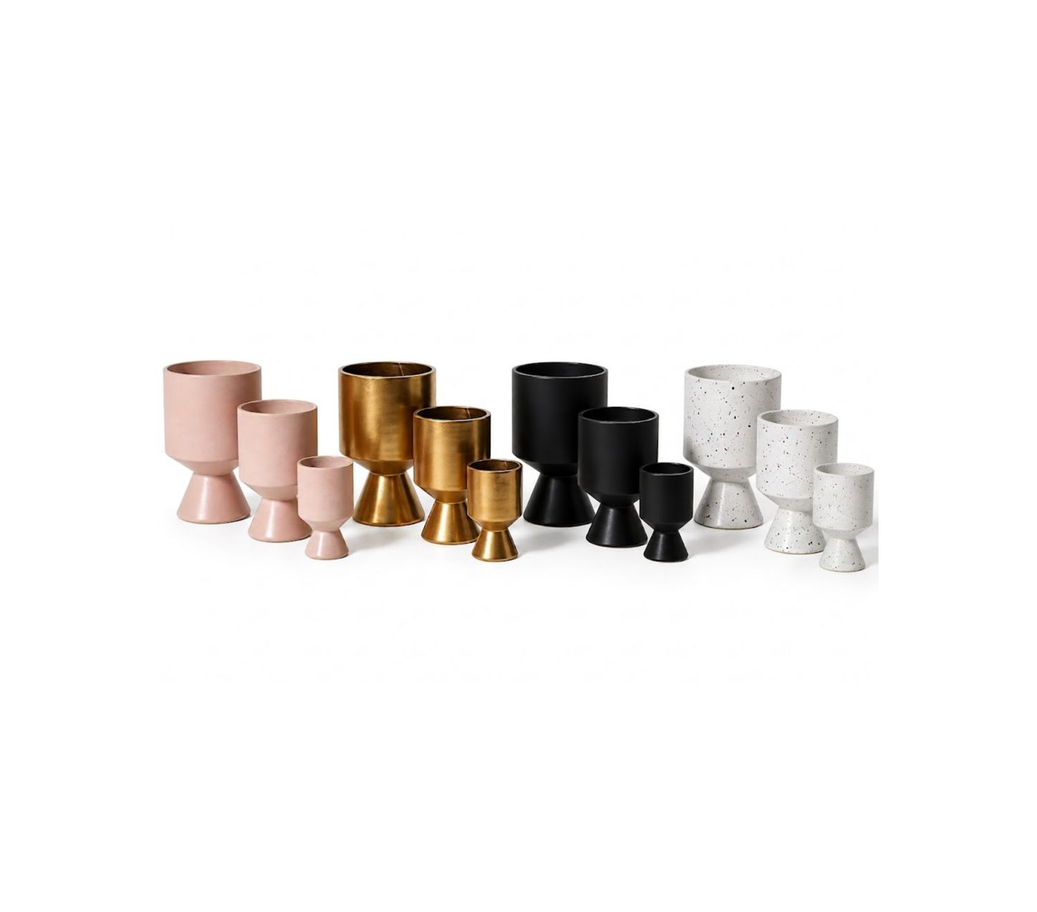 CERAMIC DE VIL PEDESTAL POT