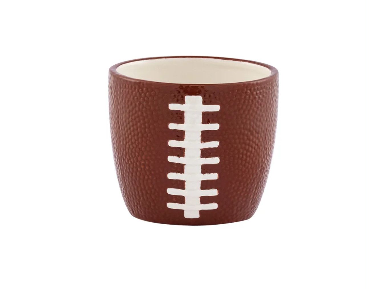 4"h x 4.5" FOOTBALL PLANTER