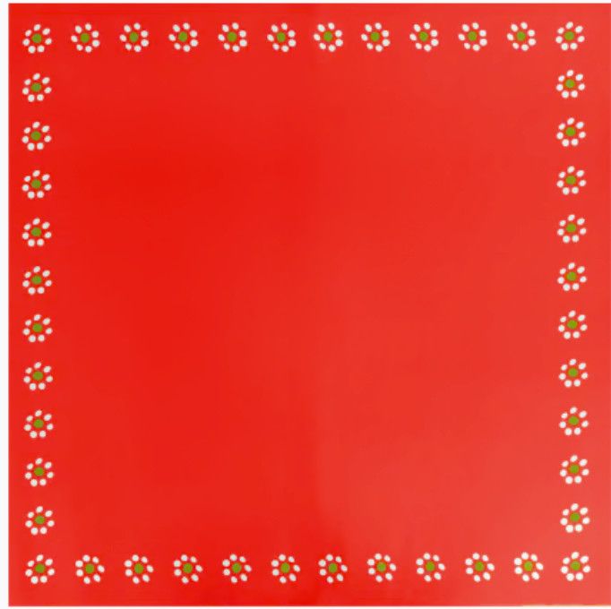 RED OLLITA DE BARRO FLORAL, PAPER, 20 PCS