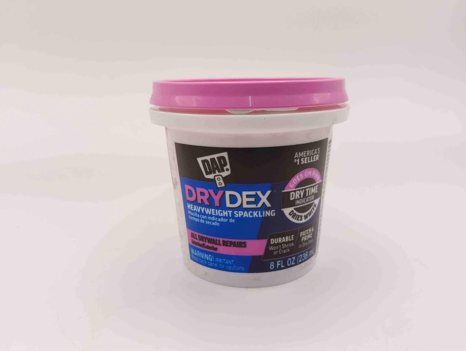 DAP DRYDEX READY TO USE INTERIOR / EXTERIOR DRY TIME INDICATOR SPACKLING 236 ml