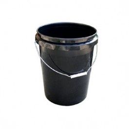 5 GALLON BLACK .70 MIL PRO PLASTIC PAINT PAIL