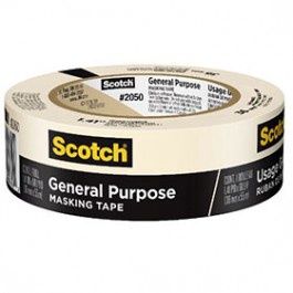 3M 2050-36AP 36MM X 60YD SCOTCH GENERAL PURPOSE MASKING TAPE