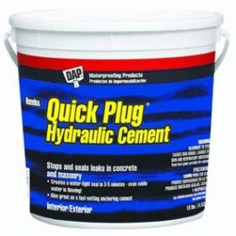 DAP 14090 10 LB QUICK PLUG HYDRAULIC CEMENT GRAY