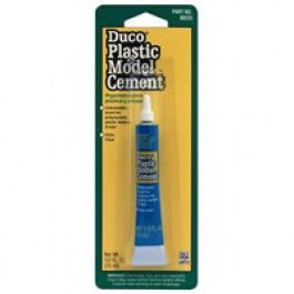 DEVCON  DUCO 1/2 OZ PLASTIC &amp; MODEL CEMENT CLEAR CARDED