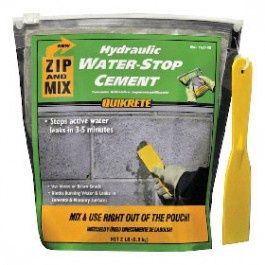 QUIKRETE  2 LB HYDRAULIC WATER STOP CEMENT