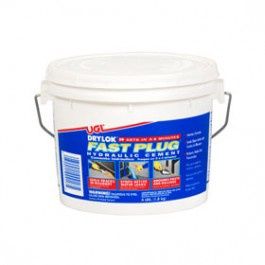 UGL DRYLOK 773267 4 LB FAST PLUG HYDRAULIC CEMENT FAST SETTING 3-5 MIN