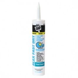 Alex Fast Dry Acrylic Latex Plus Silicone Caulk, 10.1 Ounce