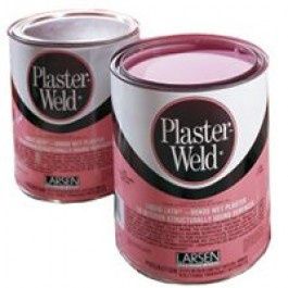 Plaster-weld High Strength Polyvinyl Acetate Homopolymer Plaster Bonding Agent 1 Qt.