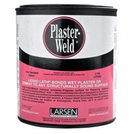 Plaster-weld High Strength Polyvinyl Acetate Homopolymer Plaster Bonding Agent -Gallon