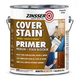Rustoleum 1 Gal White Cover-Stain Oil-Based Stain Block Primer