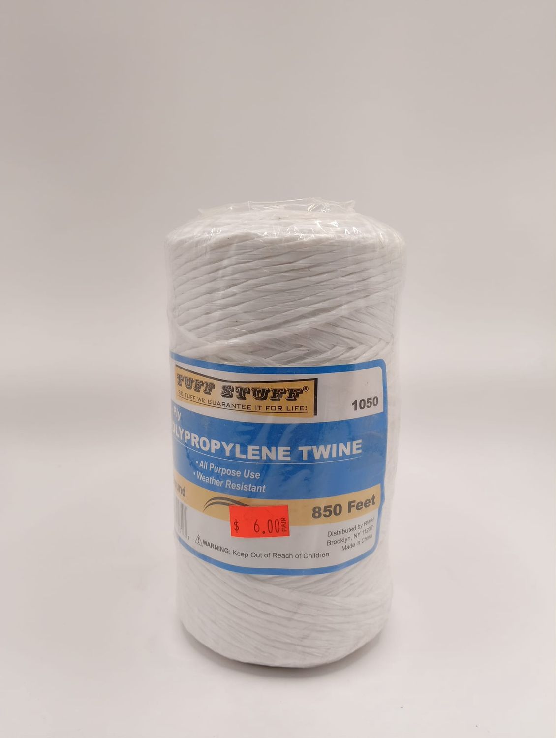 1 Ply Polypropylene Twine 850 feet