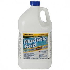 Sunnyside Muriatic Acid - Hydrochloric Acid 31.4%(20 deg Baume) - 1 Gallon
