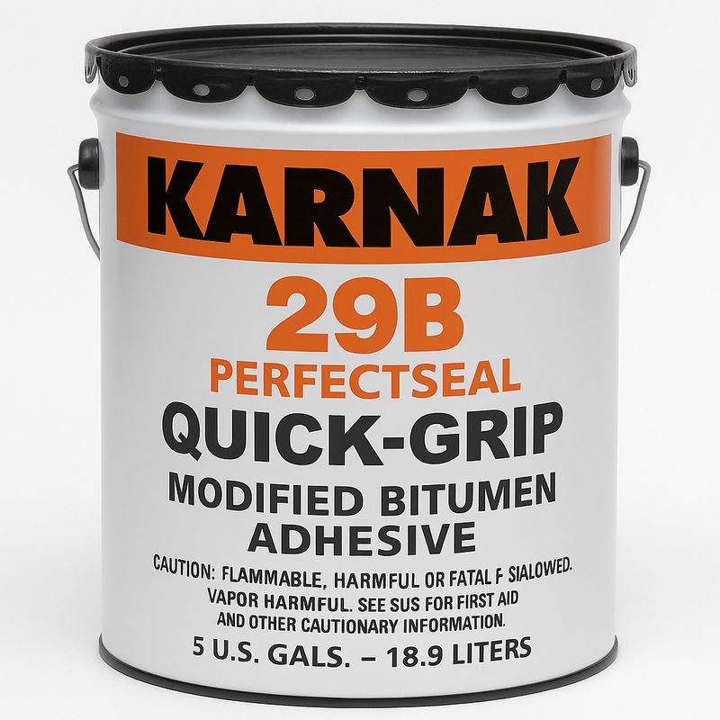 Karnak 29B Perfect seal Quick-Grip Modified Bitumen Adhesive