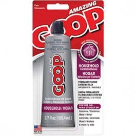 ECLECTIC 130011 3.7 OZ GOOP HOUSEHOLD ADHESIVE SEALER CLEAR