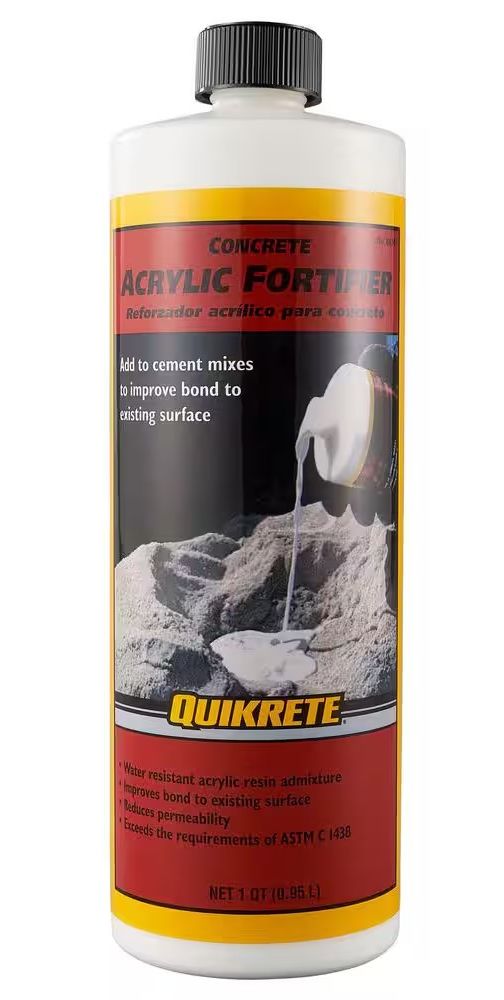 QUIKRETE 8610-14 CONCRETE ACRYLIC FORTIFIER