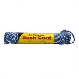 G Force blue &amp; white poly sash cord 8x100&#39;