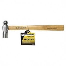 G-FORCE  12 OZ BALL PEIN HAMMER HICKORY WOOD HANDLE