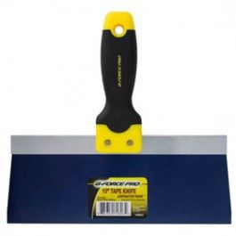 G-FORCE 10" FLEX BLUE STEEL TAPE KNIFE ERGO GRIP