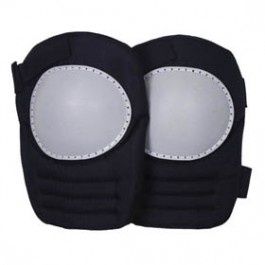 G-FORCE 10041 POLY CAP KNEEPADS DURABLE NYLON ELASTIC STRAPS W/VELCRO CLOSURES