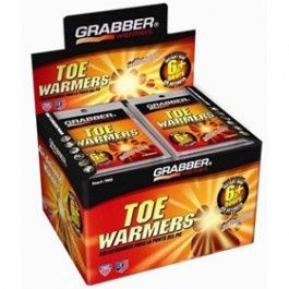 GRABBER TWES AIR ACTIVATED TOE WARMER 6+ HOURS (40PAIR) DISPLAY BOX 05924