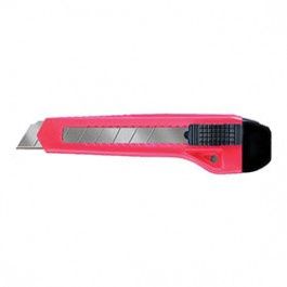 ALLWAY TOOLS 07070 K700 18MM 7-POINT NEON PLASTIC BREAK-A-WAY KNIFE