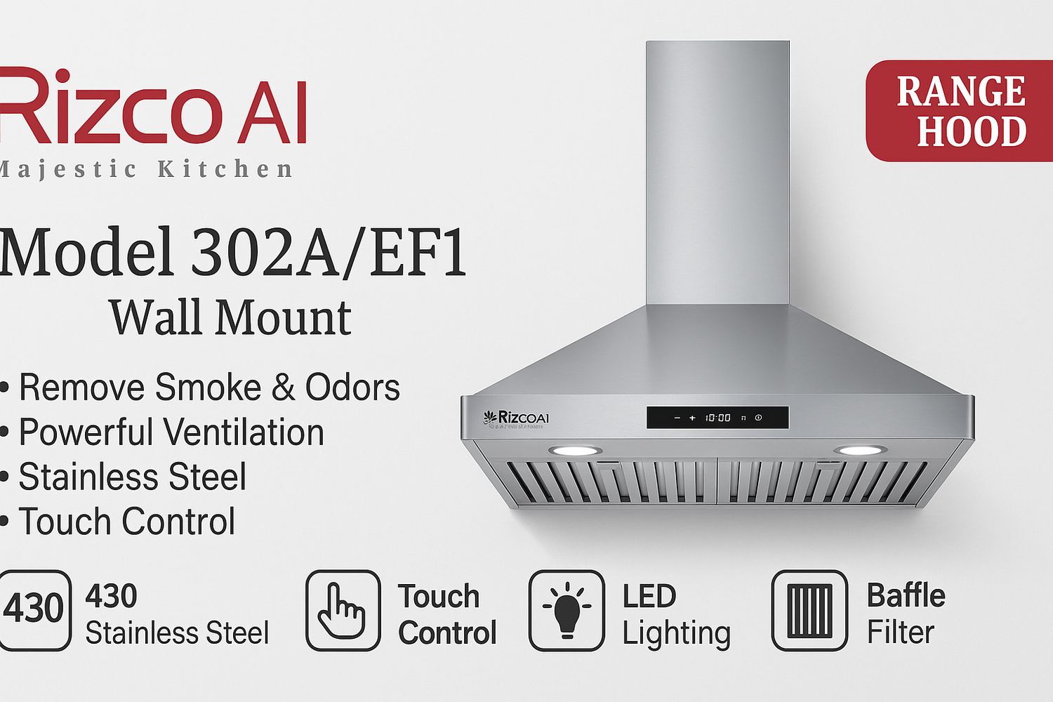 302A/EF1(75), Kitchen Hood