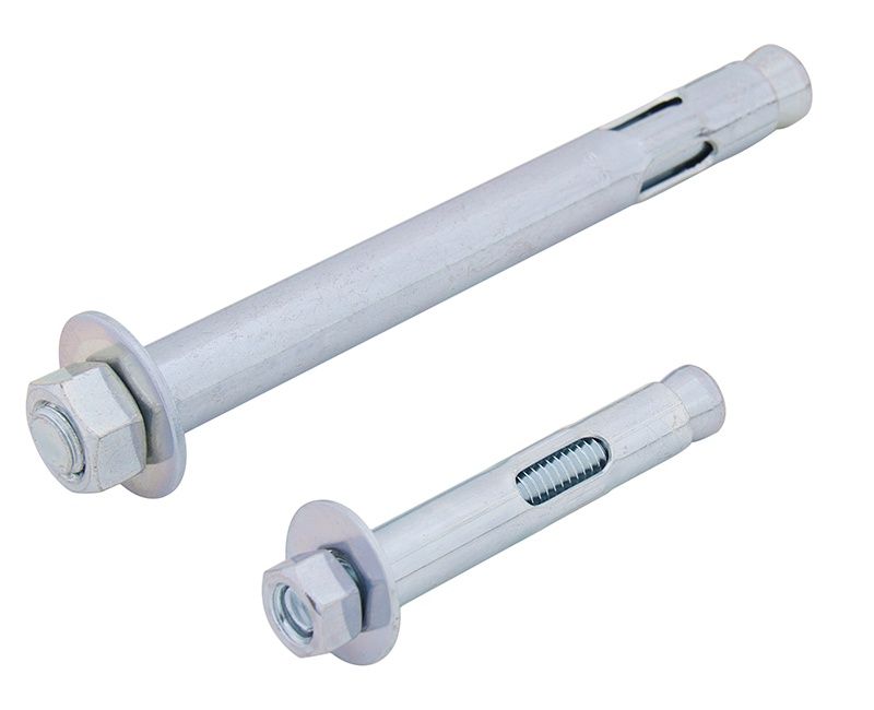 Hex Nut Sleeve Anchors 1/2 x 2-1/4 Including Nuts and Washers Expansion bolts (25 pcs)