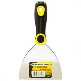 G-FORCE 70518 5" FLEXIBLE STAINLESS STEEL JOINT KNIFE ERGO GRIP HANDLE