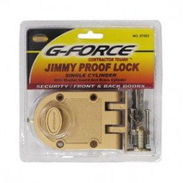 Jimmy proof Flat Strike door lock single cylindr