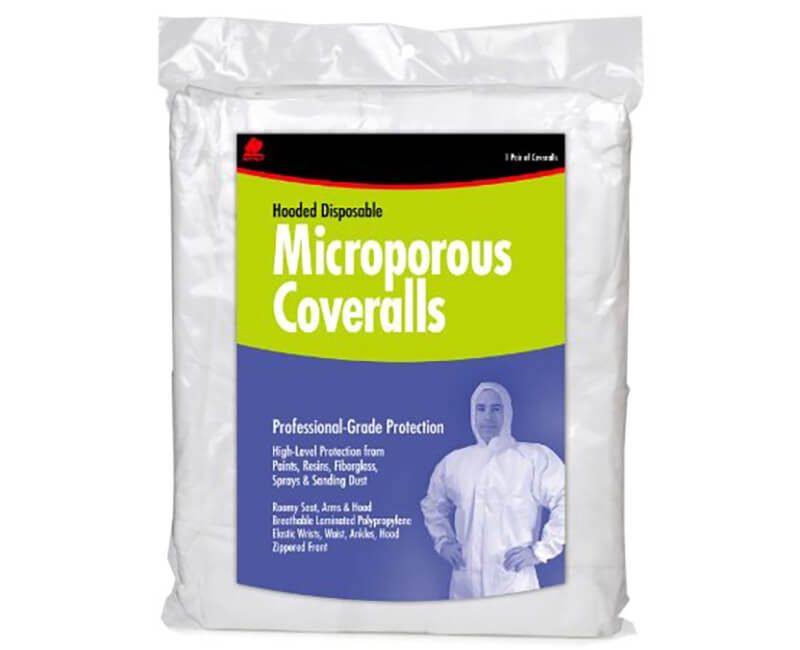 Hooded Professional Grade Microporous coverall xx large