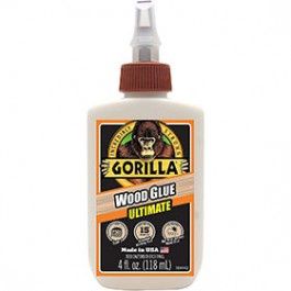 Gorilla 104397 Ultimate Wood Glue, Tan, 4 oz
