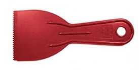 V-NOTCHED ADHESIVE SPREADER 3" PLASTIC