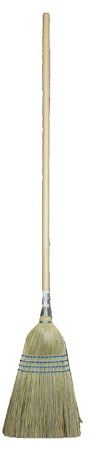 Corn Broom #18 Household 42" Wood Handle