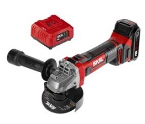 SKIL AG290202 4-1/2" ANGLE GRINDER KIT WITH PWRCORE20V 2.0AH LITHIUM BATTERY