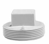 1 1/2" THREADED CLEANOUT PLUG - PVC-DWV - Male IPS