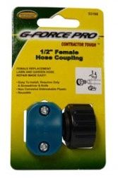 G-FORCE POLY FEMALE COUPLING 1/2"