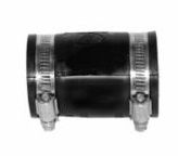RUBBER TRANSITION COUPLING 1-1/2"x1-1/2"
