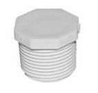 1" PVC THREADED PLUG - D18352-1