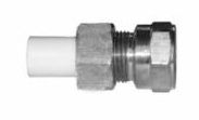 1/2" TRANSITION FITTING - CPVC - Fitting x Compression-D18319-12