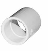 1-1/2"HUBxHUB COUPLING PVC-DWV