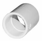 1" HUB x HUB COUPLING PVC-DWV